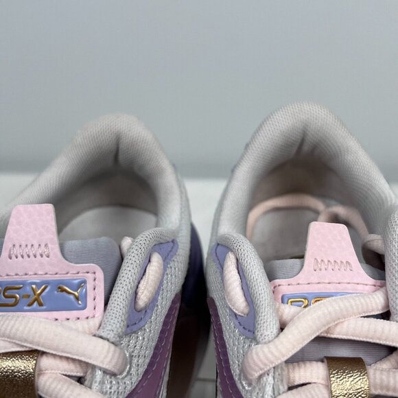 Puma Women’s RS-X3 Rosewater Team Gold Sneakers Sz 9 Pink Trainers Athletic Shoe - Picture 8 of 16